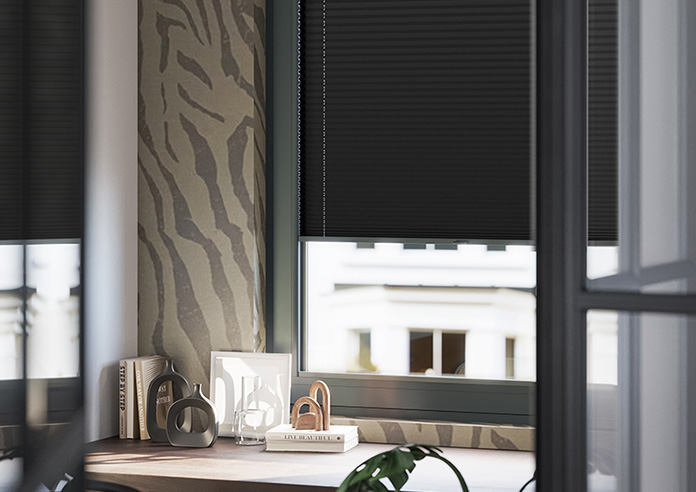 Solaris, Noir - Clip Fit Pleated Blind - Image 5